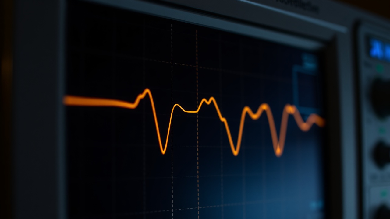 Sonus signal detection timeline view showing anomaly spikes and trend lines